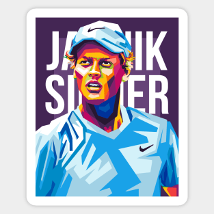 jannik sinner Sticker